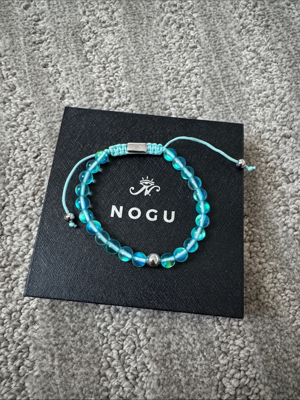 NOGU Turquoise Beaded Adjustable Bracelet